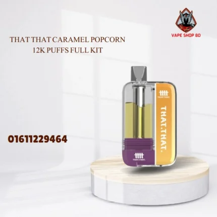 That That Caramel Popcorn 12K Puffs Full Kit