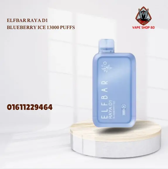 Elfbar Raya D1 Blueberry Ice 13000 Puffs