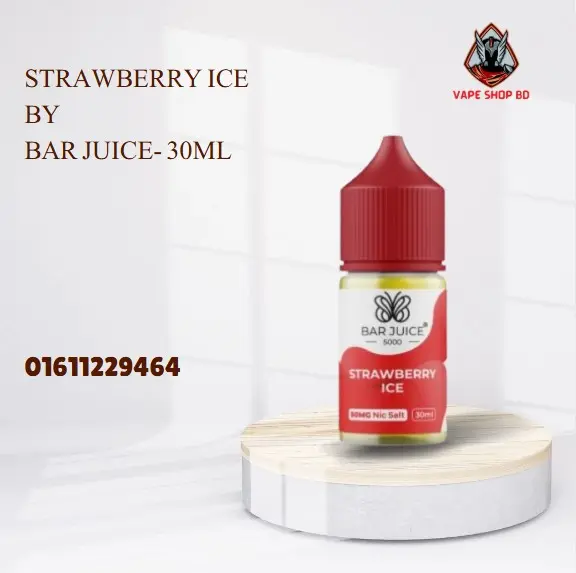 STRAWBERRY ICE By BAR JUICE- 30ML Strawberry Ice By BAR JUICE