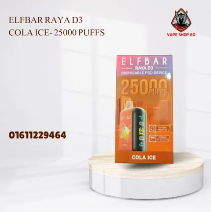 ELFBAR RAYA D3 Cola Ice- 25000 Puffs