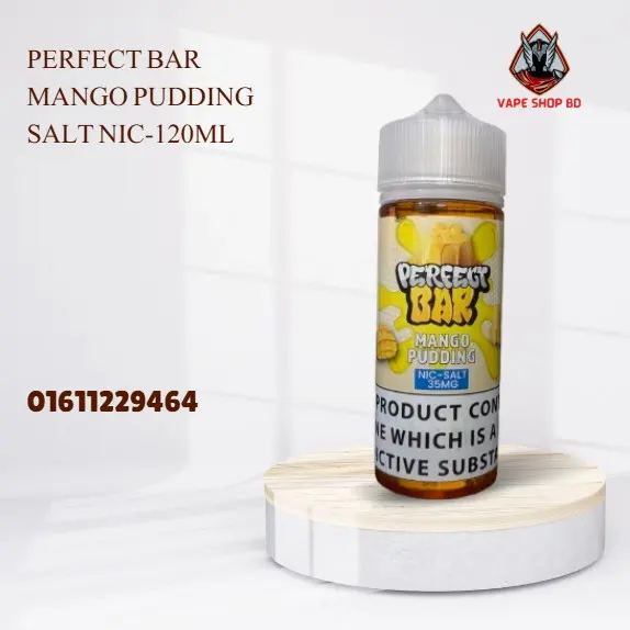 Perfect Bar Mango Pudding Salt Nic-120ML Perfect Bar Mango Pudding Salt Nic-120ML