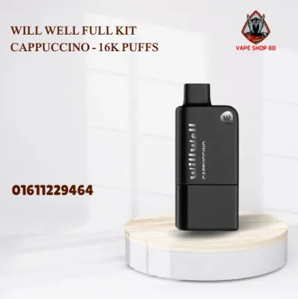 Will Well Full Kit Cappuccino 16K Puffs