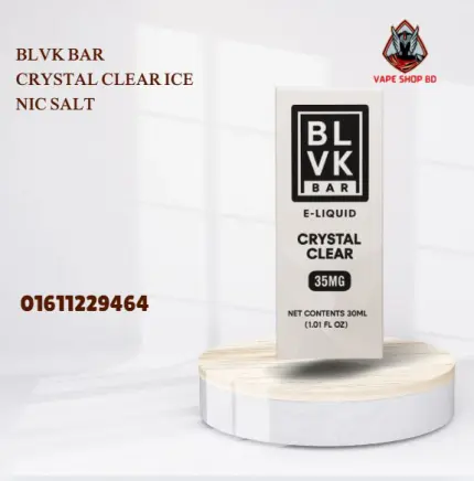 BLVK BAR Crystal Clear Ice Nic Salt