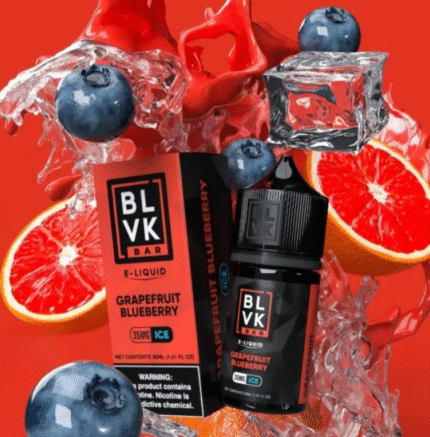 BLVK BAR Grapefruit Blueberry Ice
