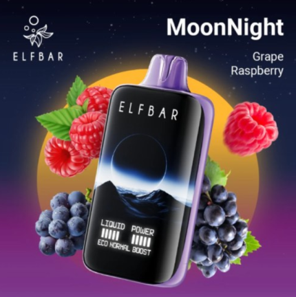 Elfbar MoonNight Grape Raspberry
