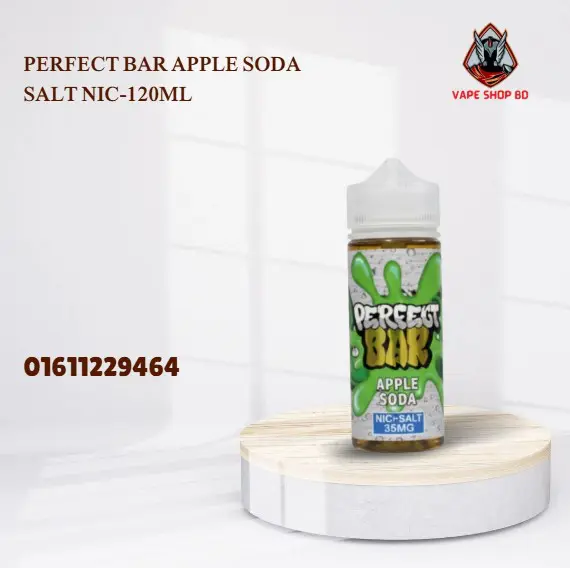 Perfect Bar Apple Soda Salt Nic-120ML Perfect Bar Apple Soda Salt Nic-120ML