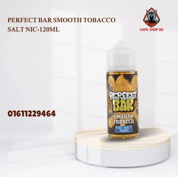 Perfect Bar Smooth Tobacco Salt Nic-120ML Perfect Bar Smooth Tobacco Salt Nic-120ML