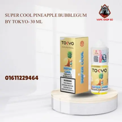 Super Cool Pineapple Bubblegum By Tokyo- 30 ML