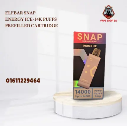 Elfbar Snap Energy Ice-14K Puffs Prefilled Cartridge