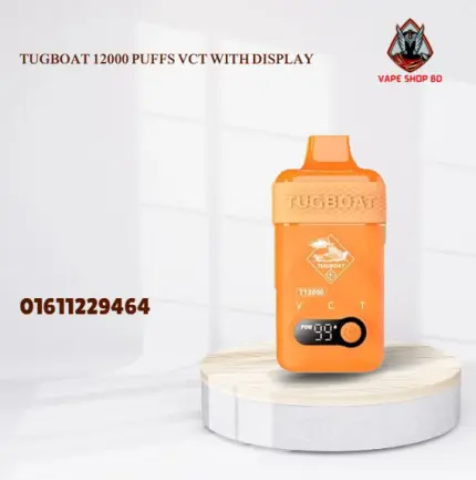 Tugboat 12000 Puffs VCT with Display