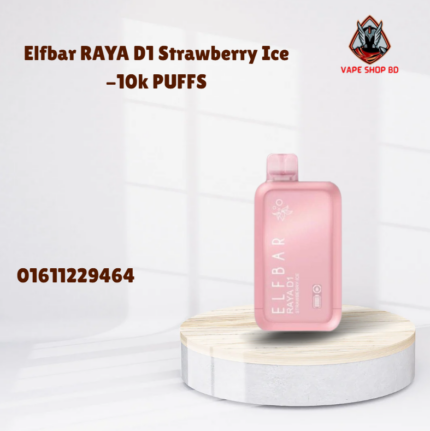 Elfbar RAYA D1 Strawberry Ice
